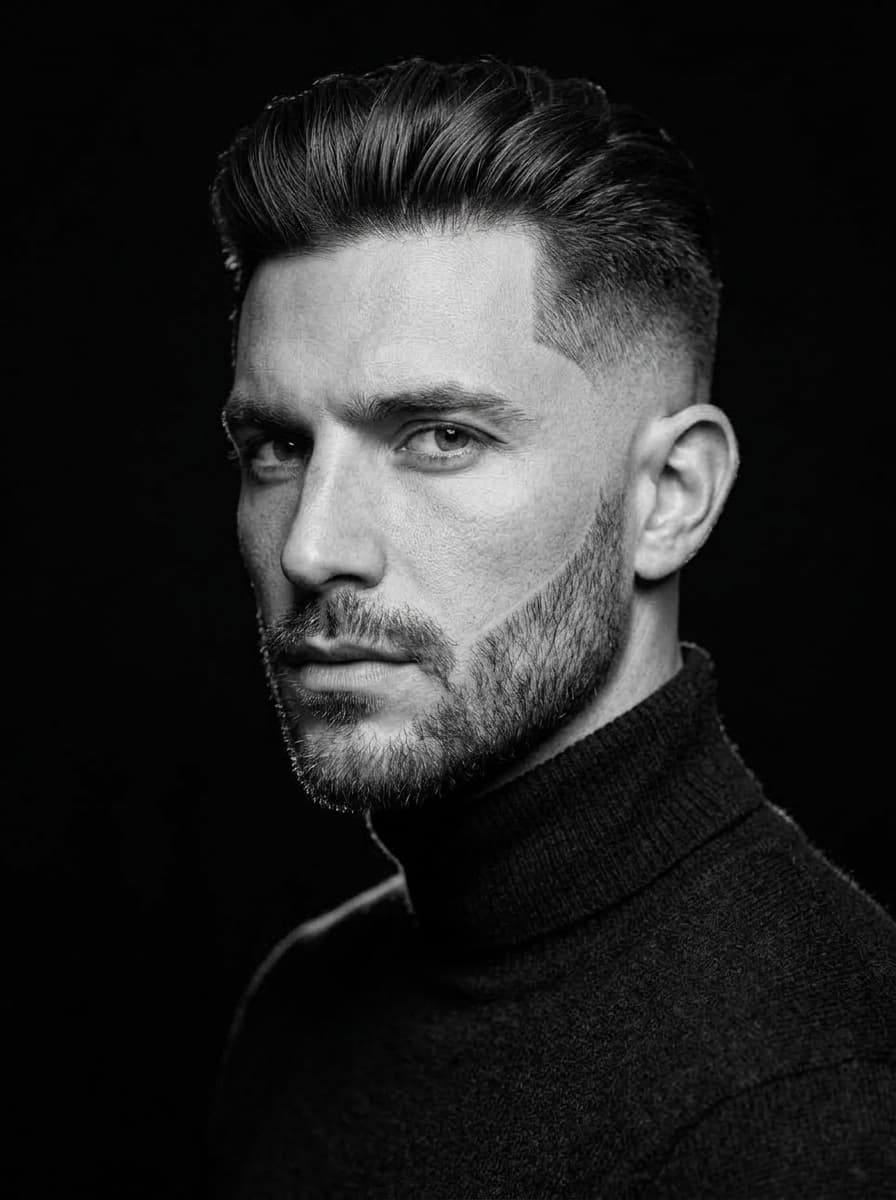 Corte estructurado Leadership Skin Fade y visagismo